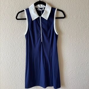 Elodie Navy Blue Tennis Dress Size Small